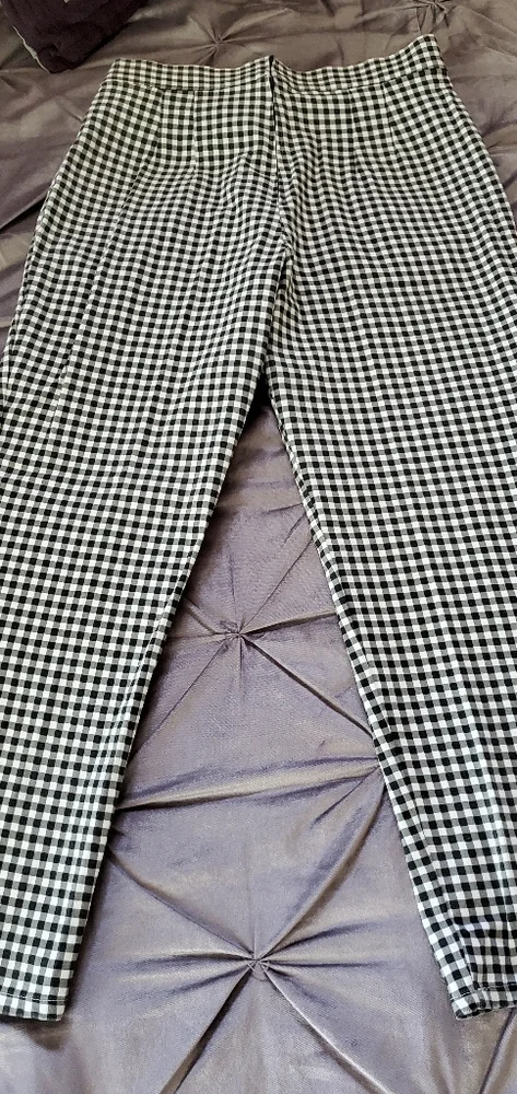 Checkered Women's Trousers - Picture 1 of 4